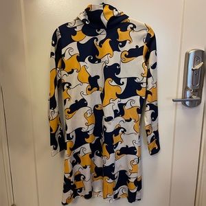 Vintage 60s mini dress tunic. Size small